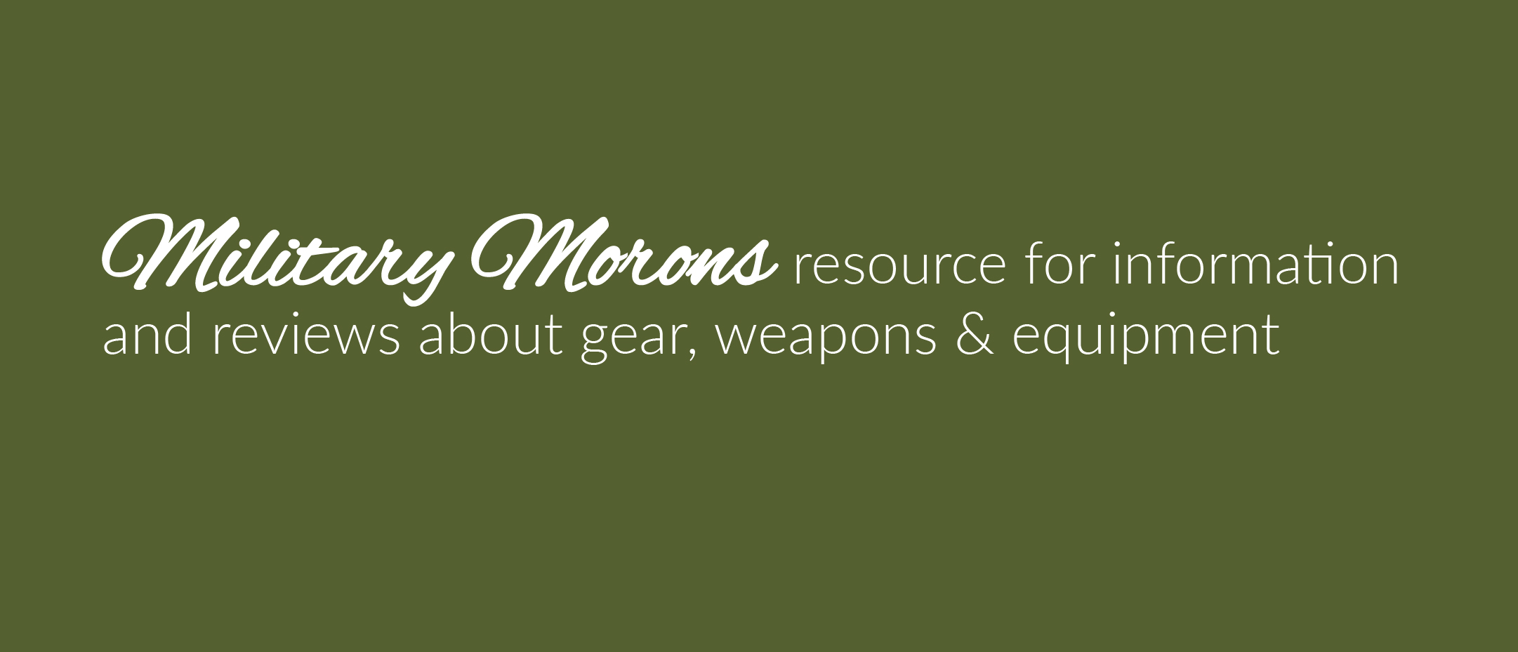 Military Morons Link